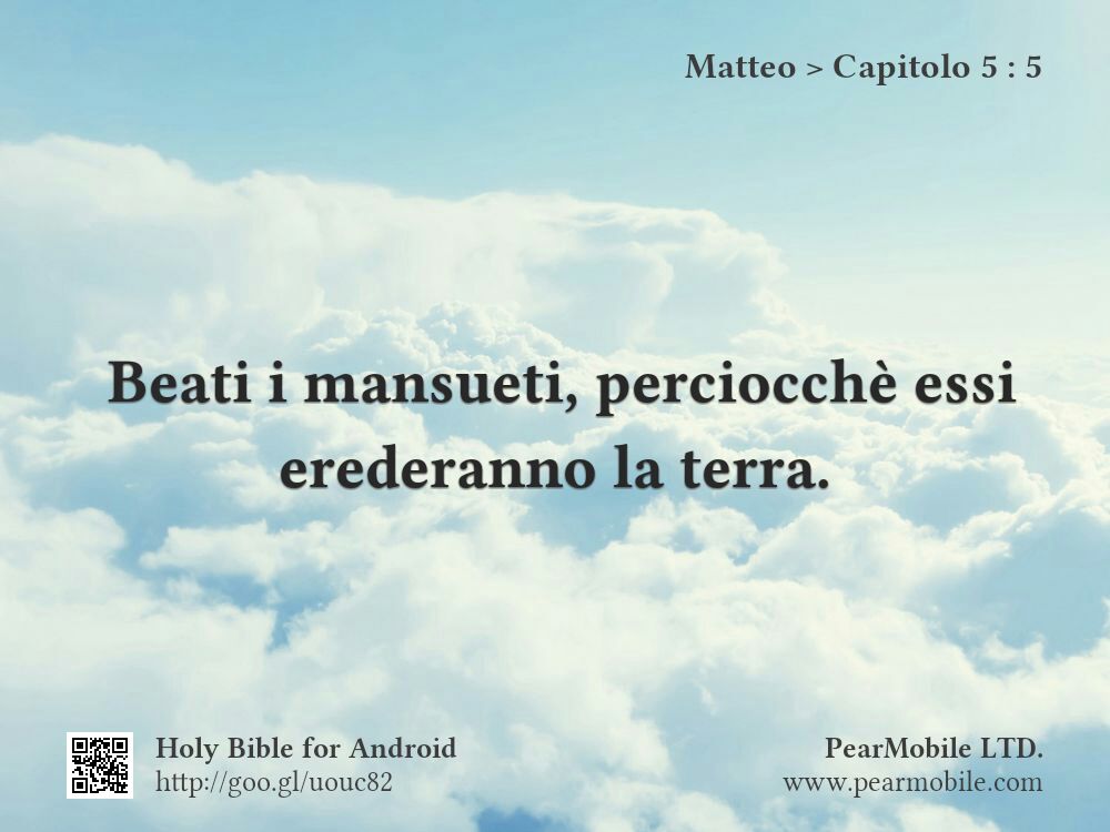 Matteo, Capitolo 5:5